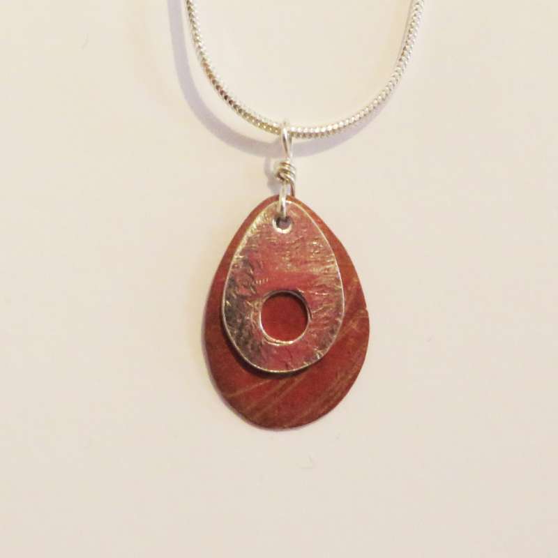 Pebble with Hole Necklace